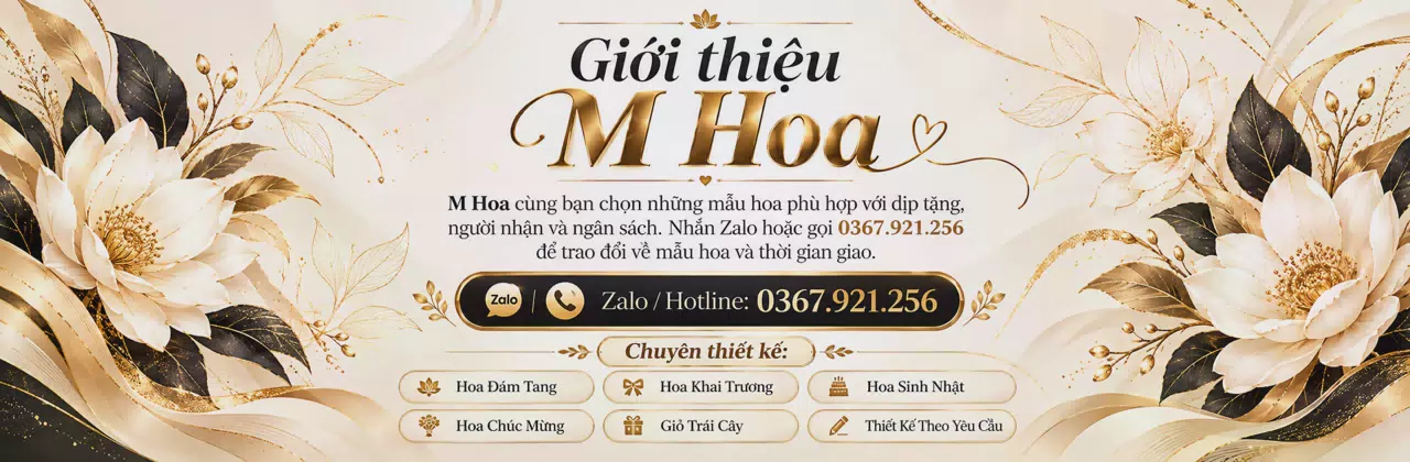 Ảnh bìa Shop hoa tươi Xã Ea Kar Đắk Lắk - Một món hoa, nhiều điều muốn nói